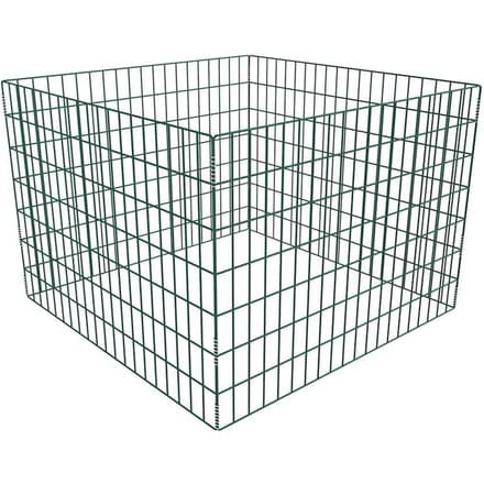 vidaXL - Compostbak - vierkant - 100x100x70 - cm - mesh