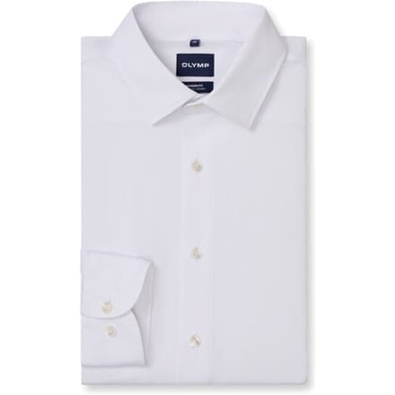 OLYMP Luxor 24/Seven Overhemd, Modern Fit, New Kent, Wit