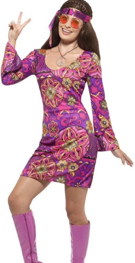 Hippie kostuum woodstock - Maat XL
