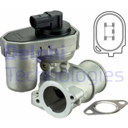 EGR-klep DELPHI EG10410-12B1