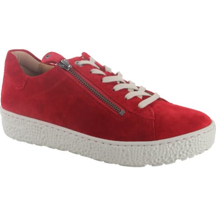 Hartjes Phil 162.1401/30 27.00 H Sneakers Rood Suede Dames - Rood - 38.5