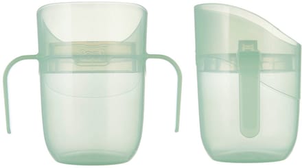 Difrax LOVI Genius Oefenbeker - 130 ml/ 150ml - Groen - 2 Stuk