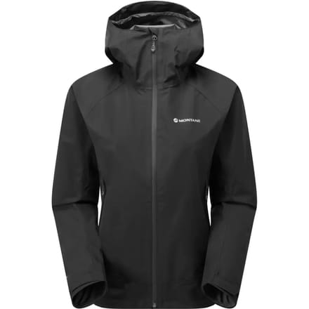 Montane F Spirit Jacket, hardshelljas, dames, zwart