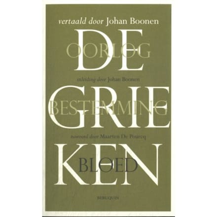 Bloed - De Grieken - Sofokles