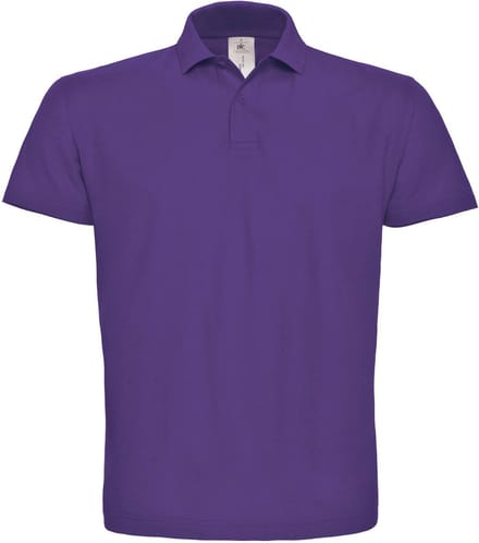 B&C Id.001 Polo Shirt CGPUI10 - purple - M