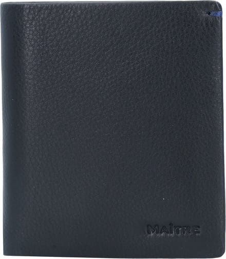 Maître Herrstein Habert Portemonnee Leer 9 cm - Jongens - Horizontaal - black