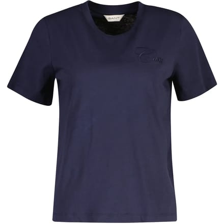 Dames T-shirt regular Gant Tonal Graphic
