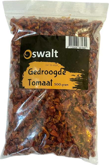 Oswalt gedroogde tomaat - 500 gram - knaagdiersnack
