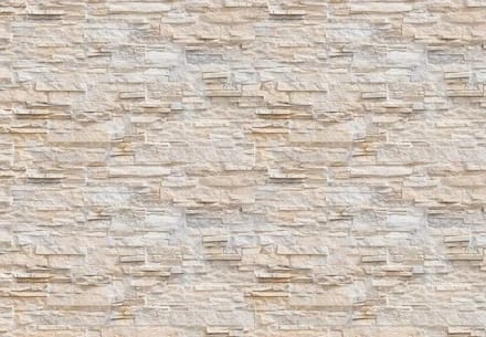 Fotobehang - Stone Wall 366x254cm - Papierbehang