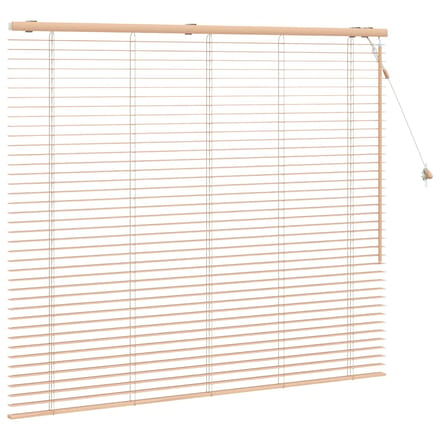 vidaXL - Venetiaanse - jaloezie - Eiken - Look - 155 - x - 130 - cm - 35 - mm