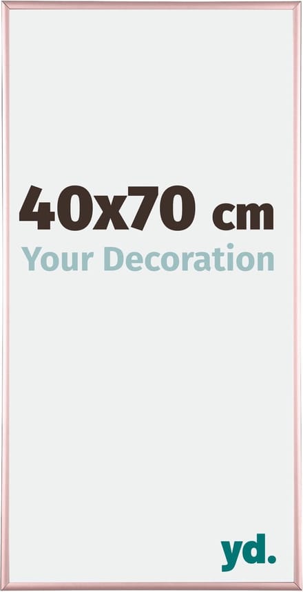 Your Decoration - Fotolijst 40x70 cm - Aluminium - Koper - Kent