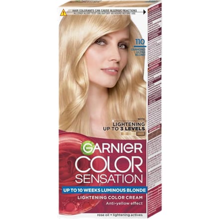 Garnier Color Sensation 110 Diamond Ultra Blonde Permanent Hair Dye