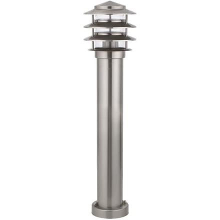 Borne - Kayin - 3 - 60W Max - E27 - IP44 - RVS zilver