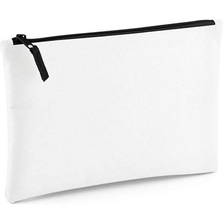 BagBase Grab Pouch BG38 - White/Black - 28 x 19 cm