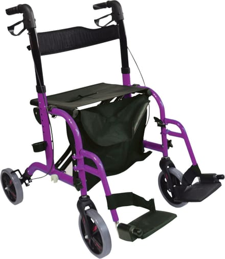 Aidapt Rolstoel rollator - Paars