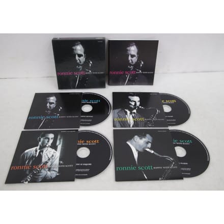 CD RONNIE SCOTT Boppin With Scott PROPERBOX131 PROPER 2007 VK Jazz Gebruikt black