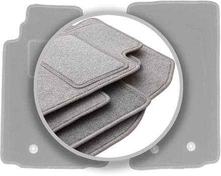 Grijze automatten voor: Mazda MX-5 III cabrio (2005-2015)