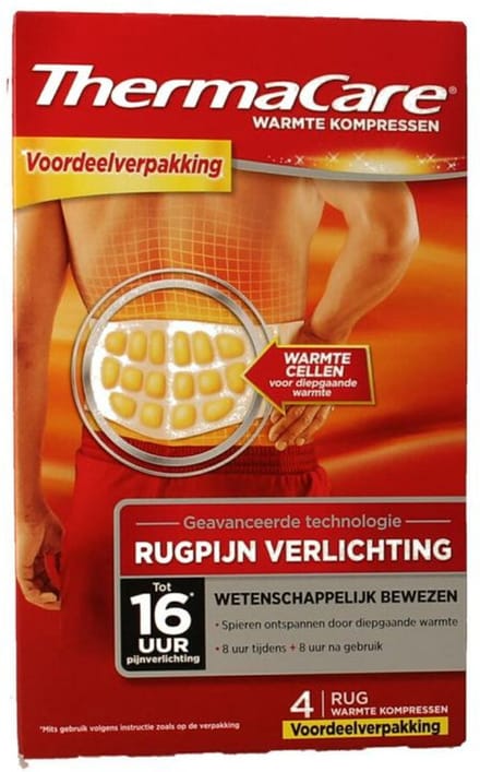 Thermacare - Rugpijn verlichting warmte kompres - Voordeelverpakking