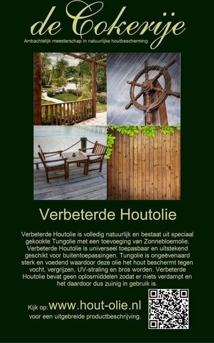 Verbeterde Houtolie (Verbeterde Tungolie), 5 liter