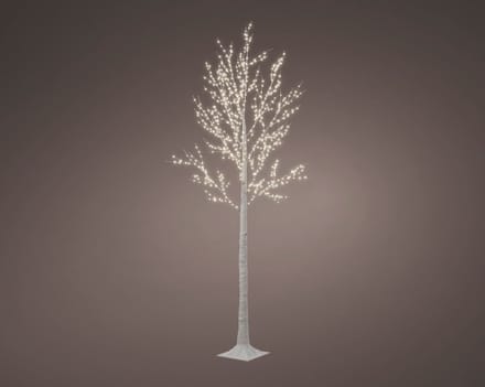 Lumineo - Micro LED boom h220cm-750l wit