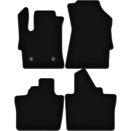 Wielganizator WLG-BASIC Serie - Automatten - Zwart - Renault Espace VI SUV - 2023