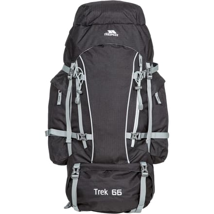 Trespass Trek 66l Rugzak Zwart Man,Vrouw