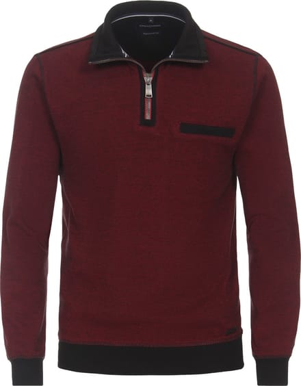CASA MODA comfort fit trui - rood