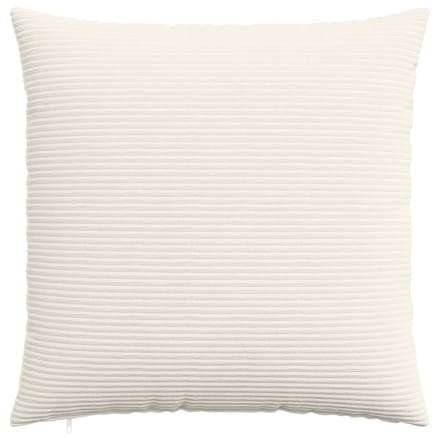 vidaXL - Kussensloop - 2 - pcs - HEERLEN - Crèmekleurig - 80 - x - 80 - cm - corduroy