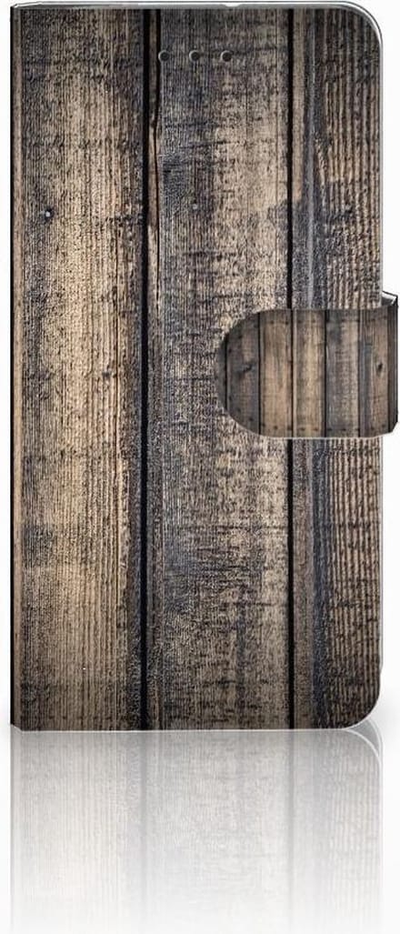 Motorola Moto G7 Play Book Style Case Steigerhout