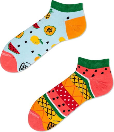 Many Mornings unisex enkelsokken - Tutti Frutti Low - Unisex - Maat: 39 - 42