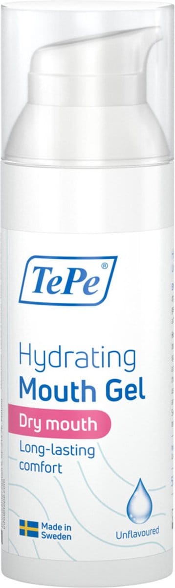 TePe - Hydraterende Mondgel Smaakloos - 6 x 50 ml - Voordeelverpakking