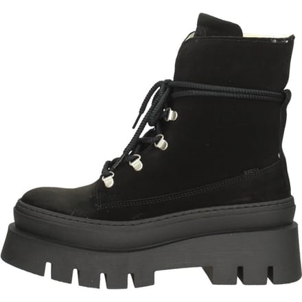 Bronx Evi-Ann Veterschoenen Hoog - zwart - Maat 38