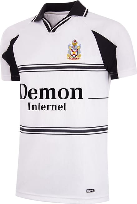 COPA - Fulham FC 1999/00 Retro Voetbalshirt - Heren - Wit - M