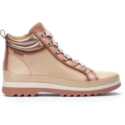 Pikolinos Veterboot Vigo W3W-8564C1 Marfil Offwhite Roze