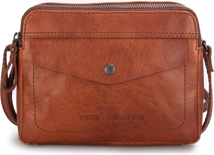 Leren Crossbodytas - Hawaii - Brandy Cognac