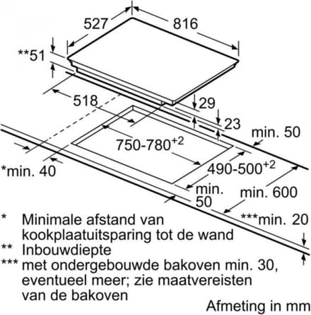 Bosch PXY875DC1E - Serie 8 - Inbouw Inductiekookplaat