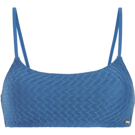 Protest MIXElifi - Bralette bikini top Dames - Clipsluiting - Uitneembare vulling - Normale pasvorm - Blauw