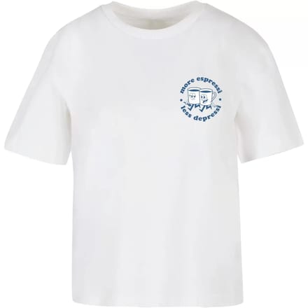 Dames-T-shirt Miss Tee Daily Espresso