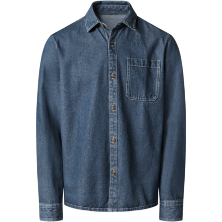 ESMARA MEN Denim heren overhemd (Blauw, M)