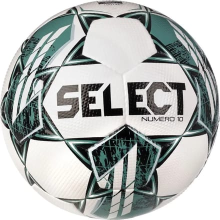 Select Numero 10 V23 (Size 5) Wedstrijdbal - Wit / Turkoois | Maat: 5