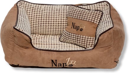 Napzzz Hondenmand met kussen Beige  Maat S: 80 x 60 cm