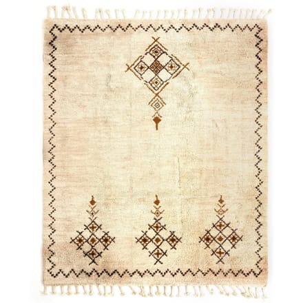 Vloerkleed Berber handgemaakt wol | Hadorn