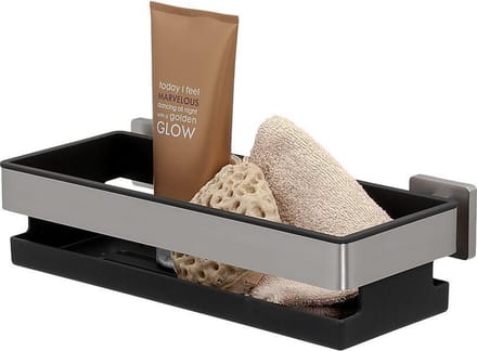 Tiger Doucherek Dock - Met Tigerfix Of Schroeven - Rvs Geborsteld - Metaal - 30x8x13,8cm