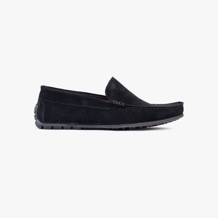 Omnio bengt loafers heren zwart suède