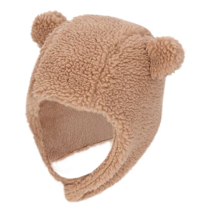 Baby Winterset - Handschoenen/Sjaal/Muts - One Size - Zand / 1-2 Jaar