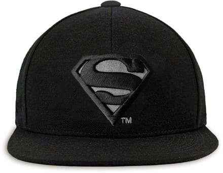 Logoshirt Cap DC Superman Logo Schwarz