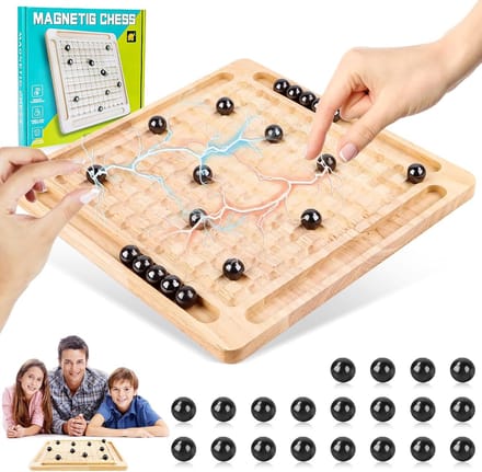 Magnetisch Schaakspel voor Multiplayer, 8+ Jaar - Ideaal voor Familie Bijeenkomsten