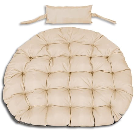 AIO Factory - Hangstoel Kussen - Waterdicht - Beige