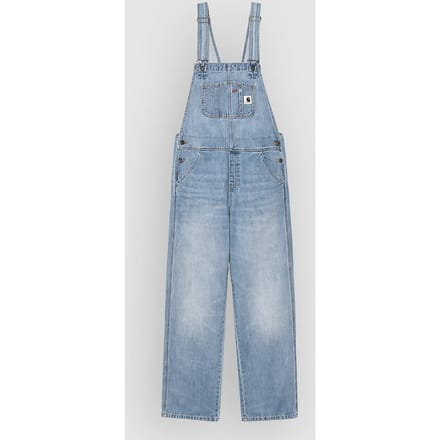 Carhartt WIP Bib Overall Straight Denim Tuinbroek blauw