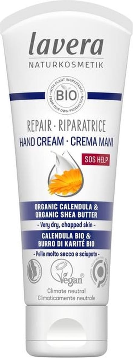Lavera - Handcreme/handcream repair bio EN-IT - 75 Milliliter